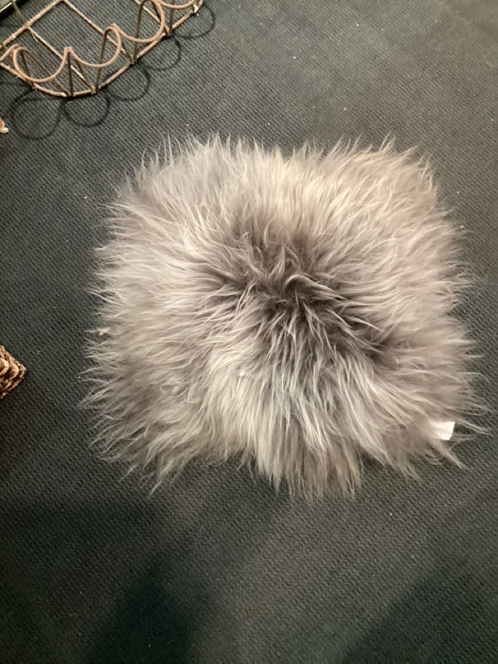 Fur Sheep Gray Rug