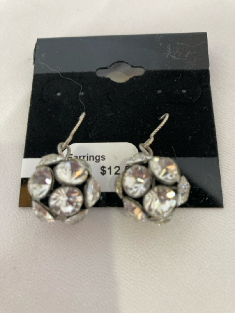 Ball Rhinestone Earrings
