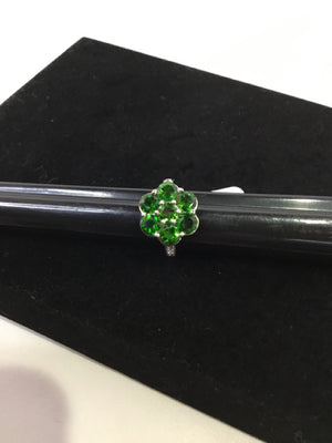 Green Rhinestone Ring