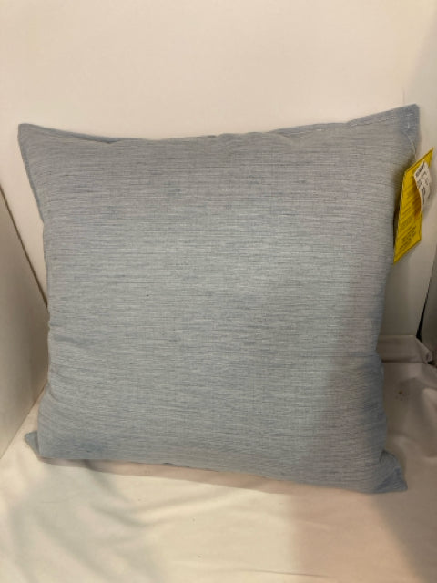 Blue Polyester Pillow