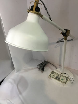 IKEA White Metal Desk Lamp