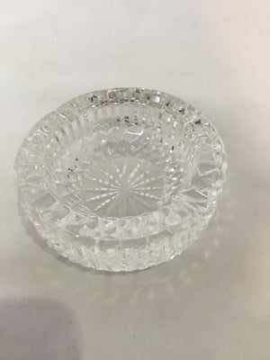 Cut Crystal Round Ash Tray