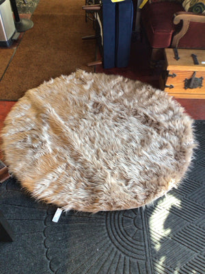 Faux Fur Brown Rug