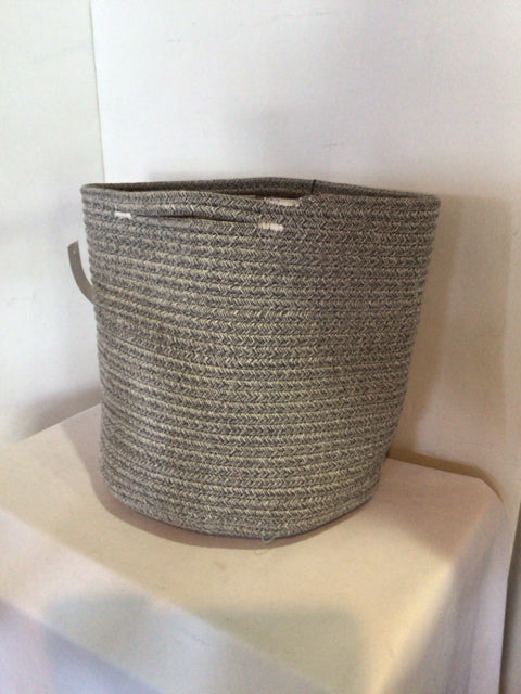 Gray Rag Basket