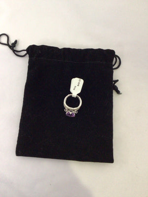 Sterling Silver Purple Ring
