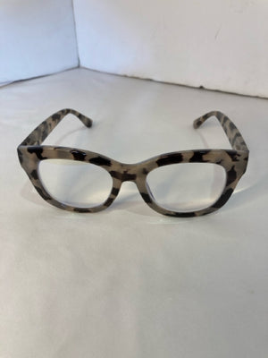 Reading Brown/Beige Acrylic Glasses