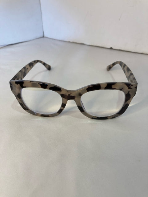 Reading Brown/Beige Acrylic Glasses