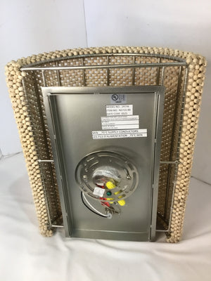 Net Retailers Sconce Beaded Natural Light Fixture 9K46K4SP