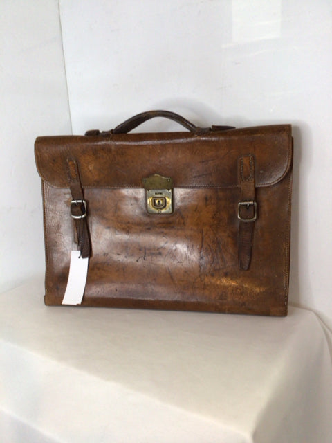 Brown Leather Briefcase