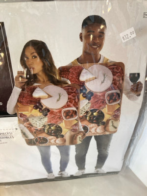 Costume Tan/Black Charcuterie Holiday Item