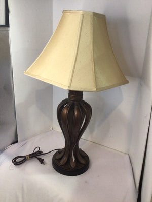 Vintage Bronze Resin Lamp