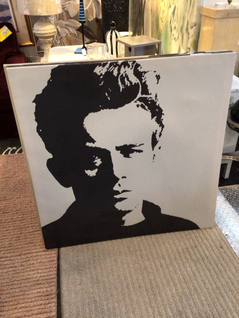 IKEA Black/White Canvas Stretch Canvas Art