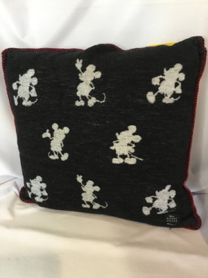 Disney Black/White Mickey Mouse Pillow