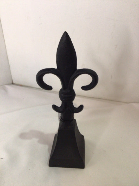 Black Cast Iron Finial