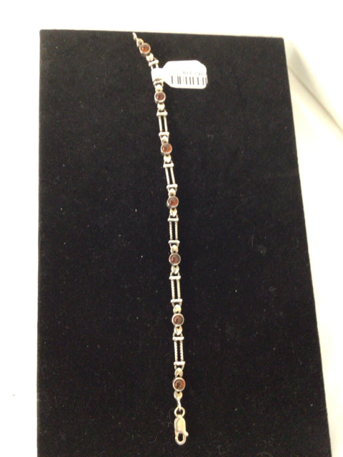 Sterling Silver Silver Chain Bracelet