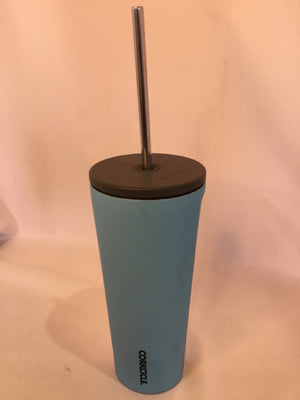 Corkcicle Blue NEW Glass