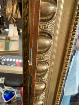 Ornate Gold Resin As Is Mirror