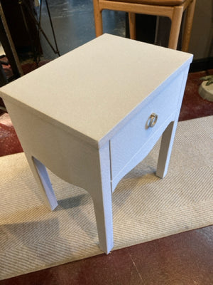 Lillian August Linen Drawer Cream Nightstand