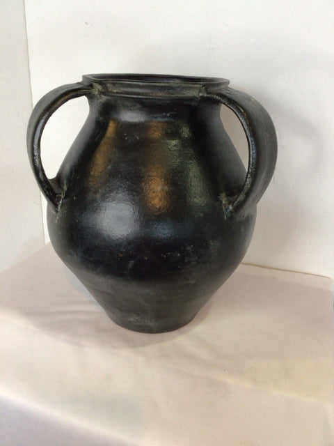 Black Terracotta Vase