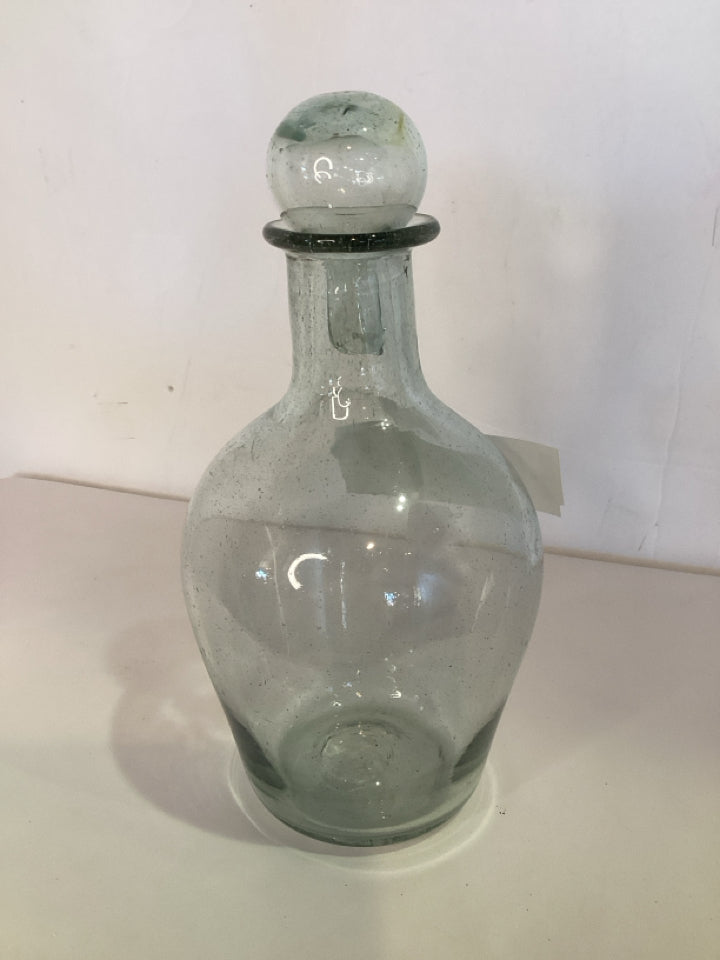 Clear Glass Decanter