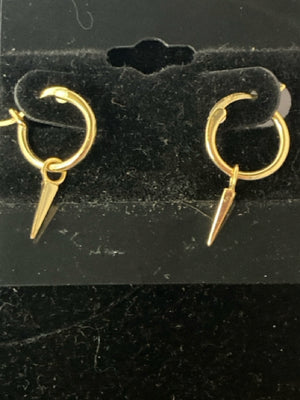 Gold Hoops Earrings