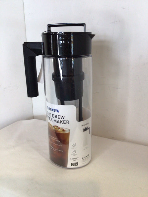 Takeya Coffee Black Plastic Pitcher