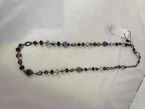 Purple Beaded Necklace