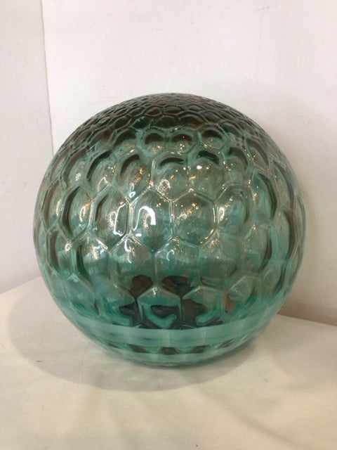 Orb Teal Glass Sphere Ball