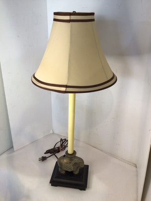 Metal/Acrylic Cloth Elephant Lamp