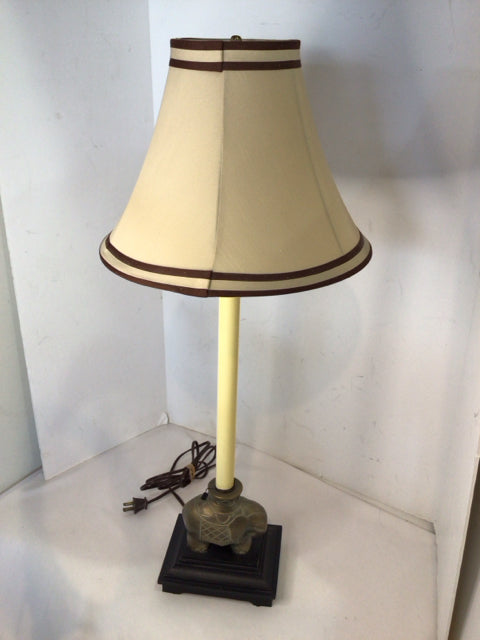 Metal/Acrylic Cloth Elephant Lamp