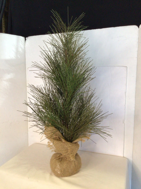 Faux Green Tree Holiday Item