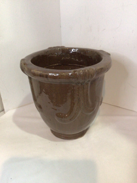 Brown Ceramic Planter