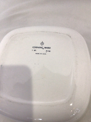 Corningware White/Blue Floral Baking Dish