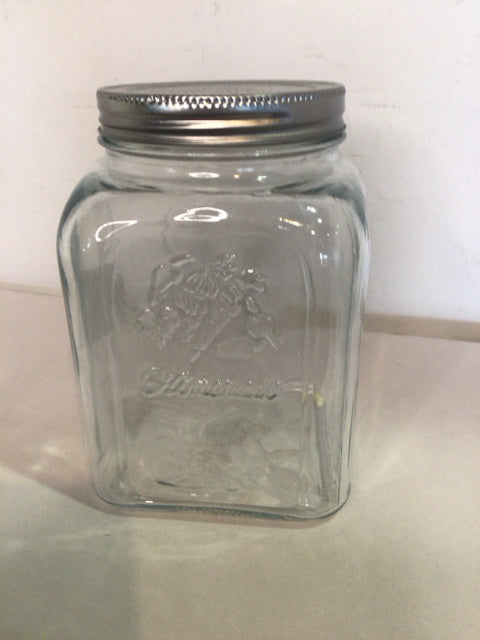 Clear Glass Jar