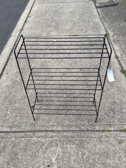 Black Metal Shelf