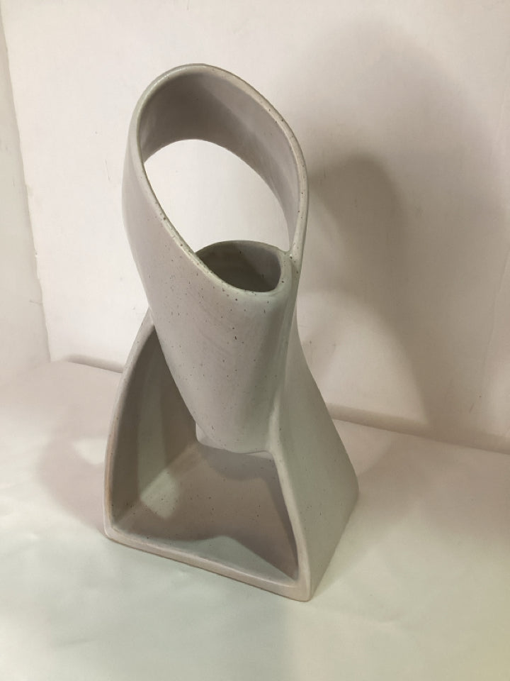 White Ceramic Sculpture