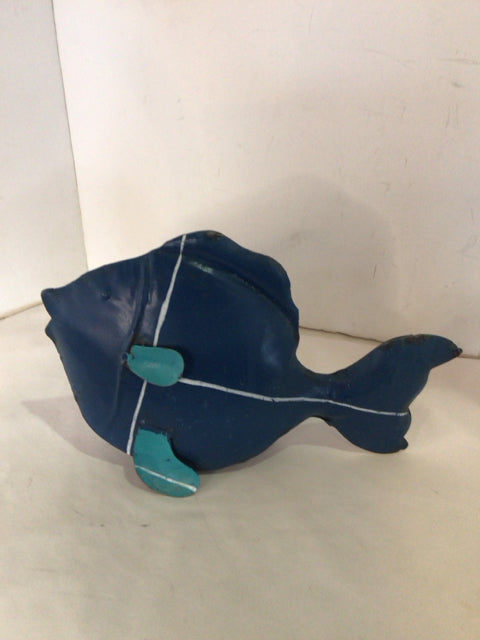 Blue Metal Fish Garden Access.