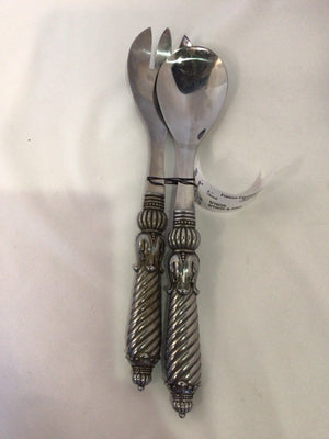 Salad Silver Stainless Steel Utensil