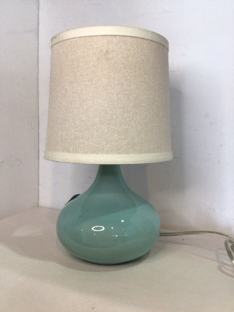 Aqua Ceramic Lamp