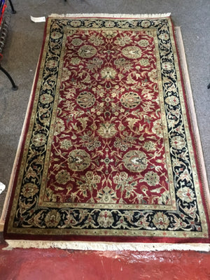 Oriental Wool Red/Black Rug