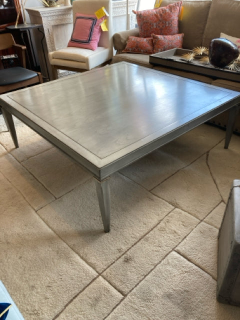 Hickory Chair Wood Coffee Greige Table