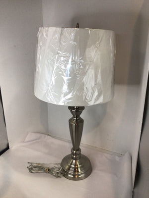 Silver Metal Lamp