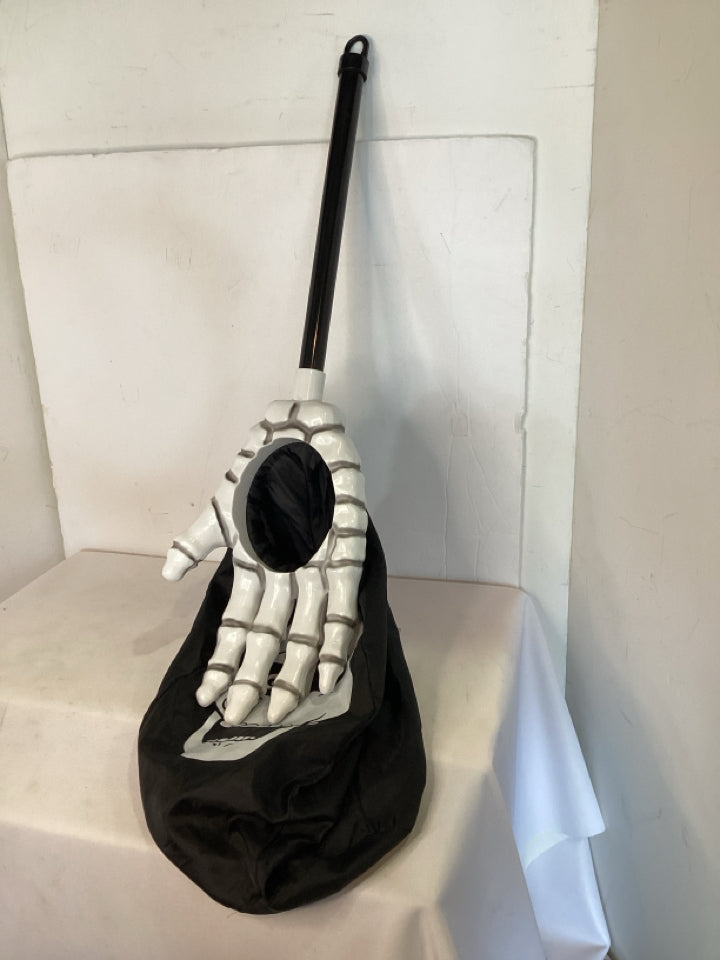 Halloween White/Black Hand Holiday Item