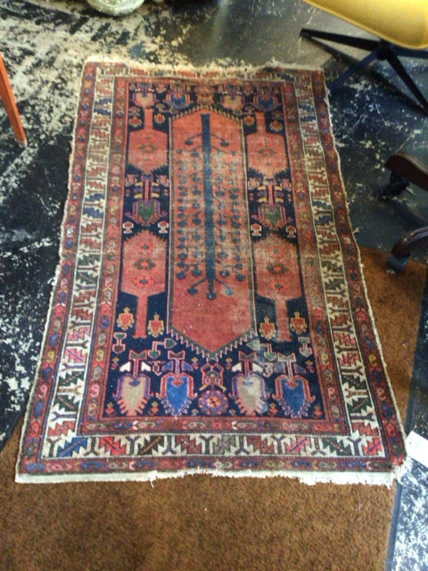 Tribal Multi-Color Wool Rug