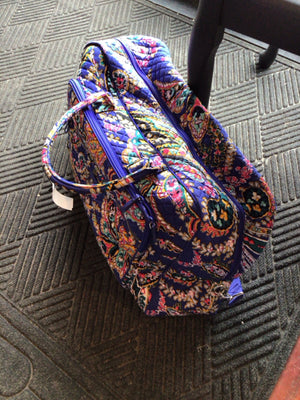 Vera Bradley Blue/Multi Paisley Luggage