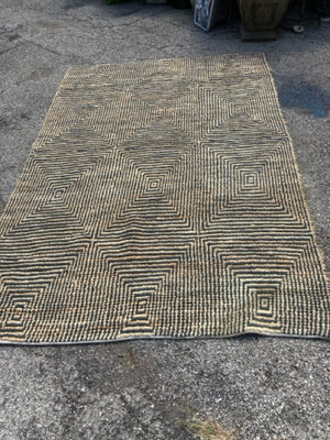 Jute Brown/black Rug