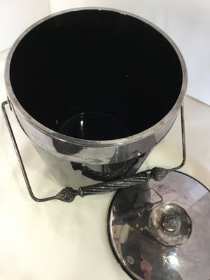 Black Plastic Ice Bucket