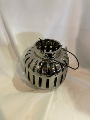 Silver Ceramic Lantern