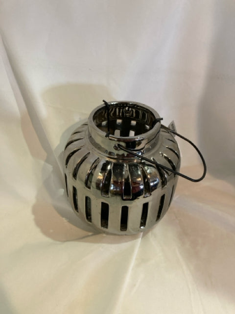 Silver Ceramic Lantern