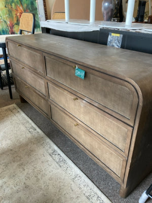 Lulu & Georgia Modern Wood 6 Drawer Brown Dresser/Chest DEF65C5V